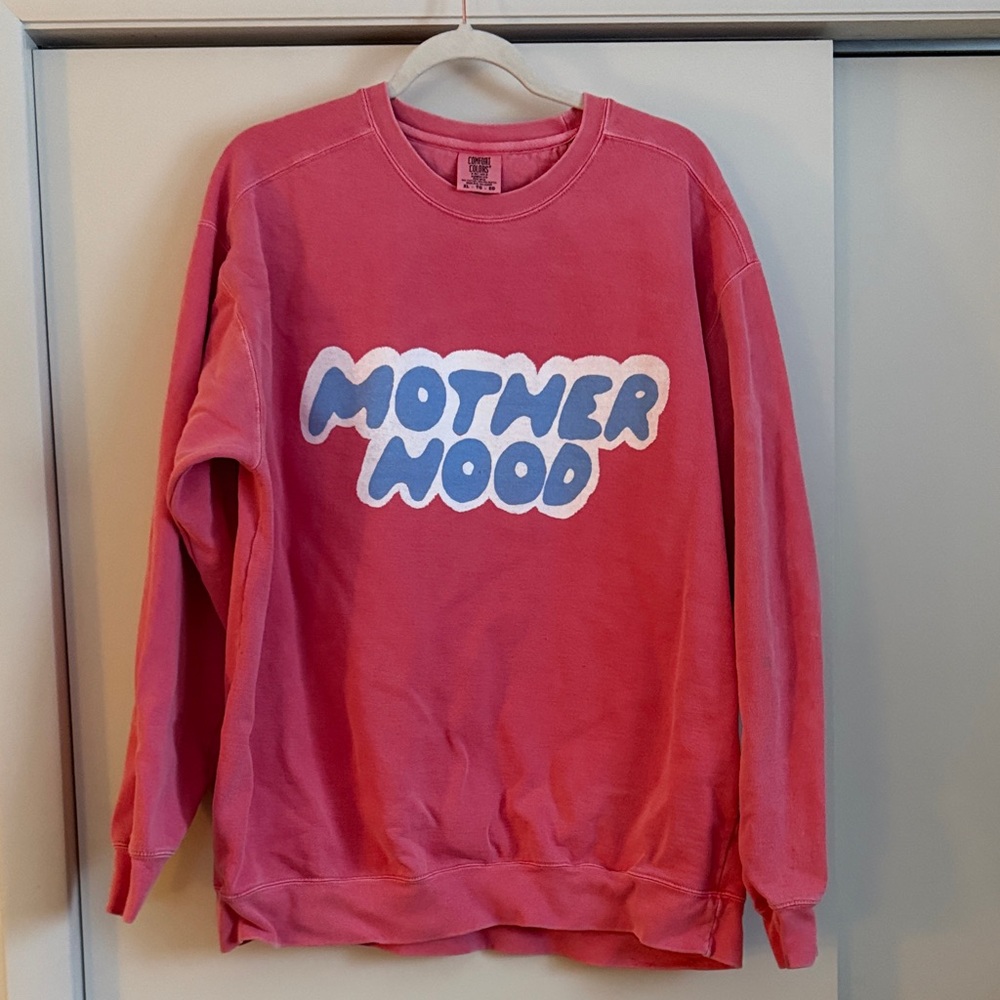 Comfort Colors Pink Crew Neck Top